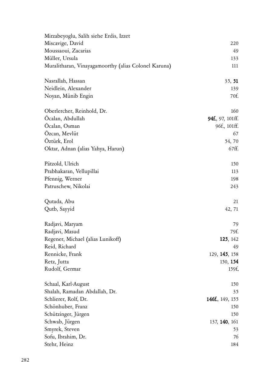 Seite 283 des Verfassungsschutzbericht 2004 Baden-Württemberg