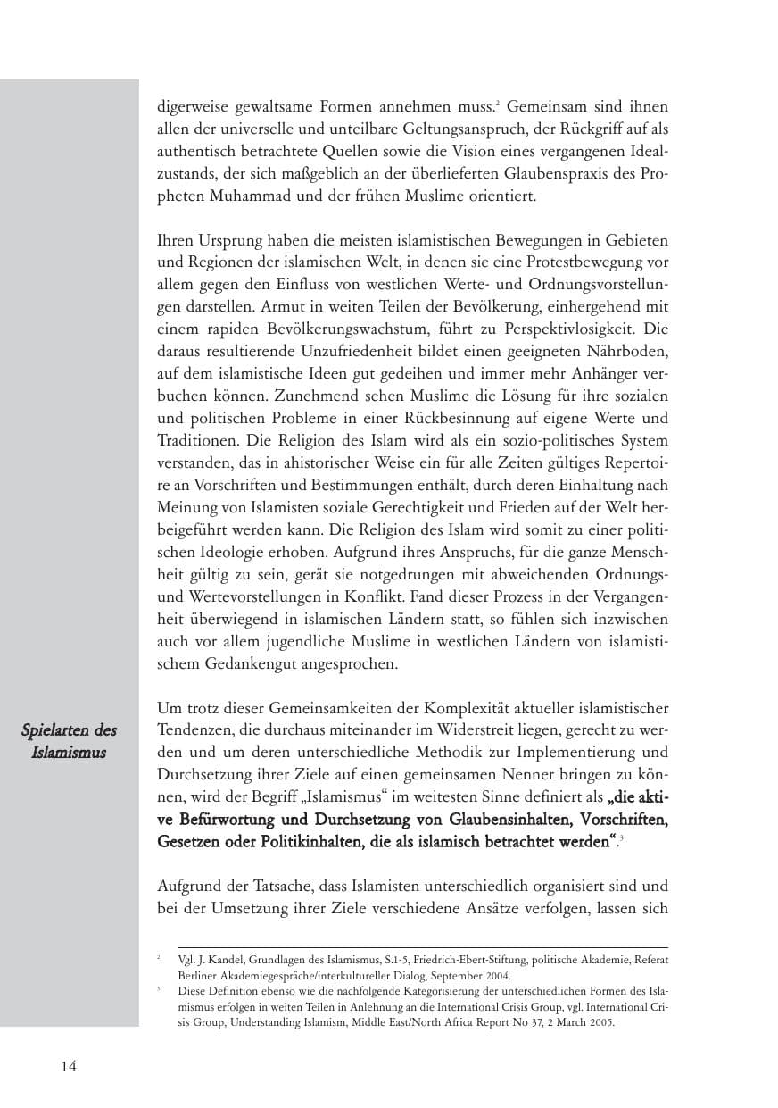 Seite 15 des Verfassungsschutzbericht 2005 Baden-Württemberg