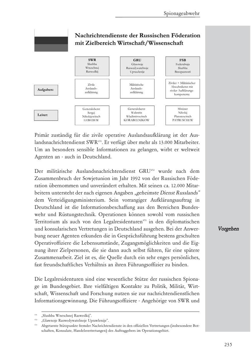 Seite 236 des Verfassungsschutzbericht 2005 Baden-Württemberg