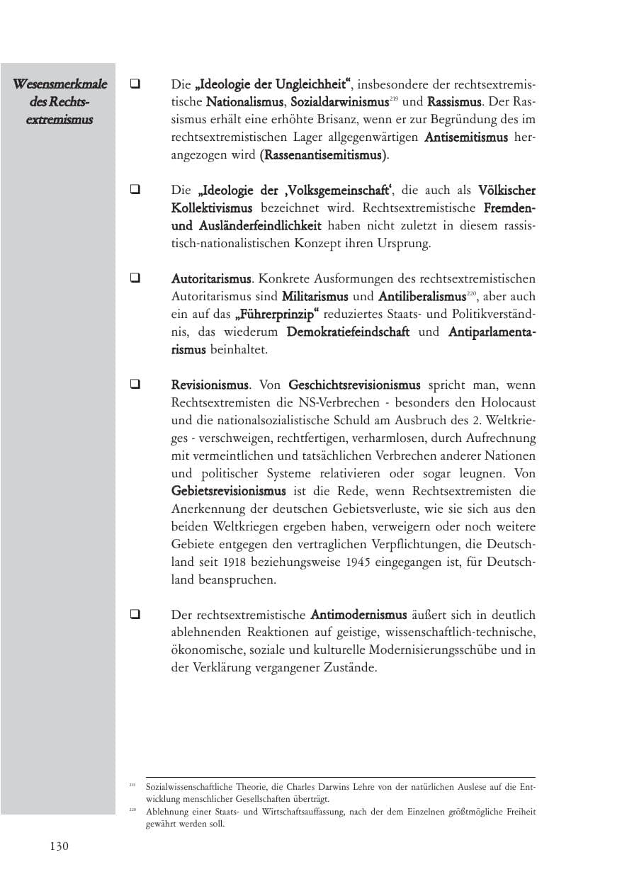 Seite 131 des Verfassungsschutzbericht 2006 Baden-Württemberg