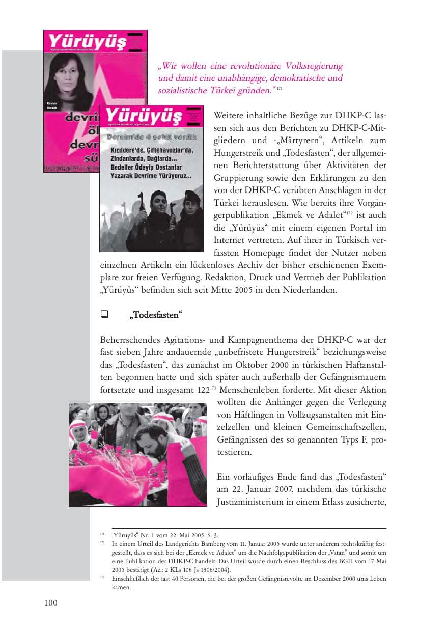 Seite 101 des Verfassungsschutzbericht 2007 Baden-Württemberg