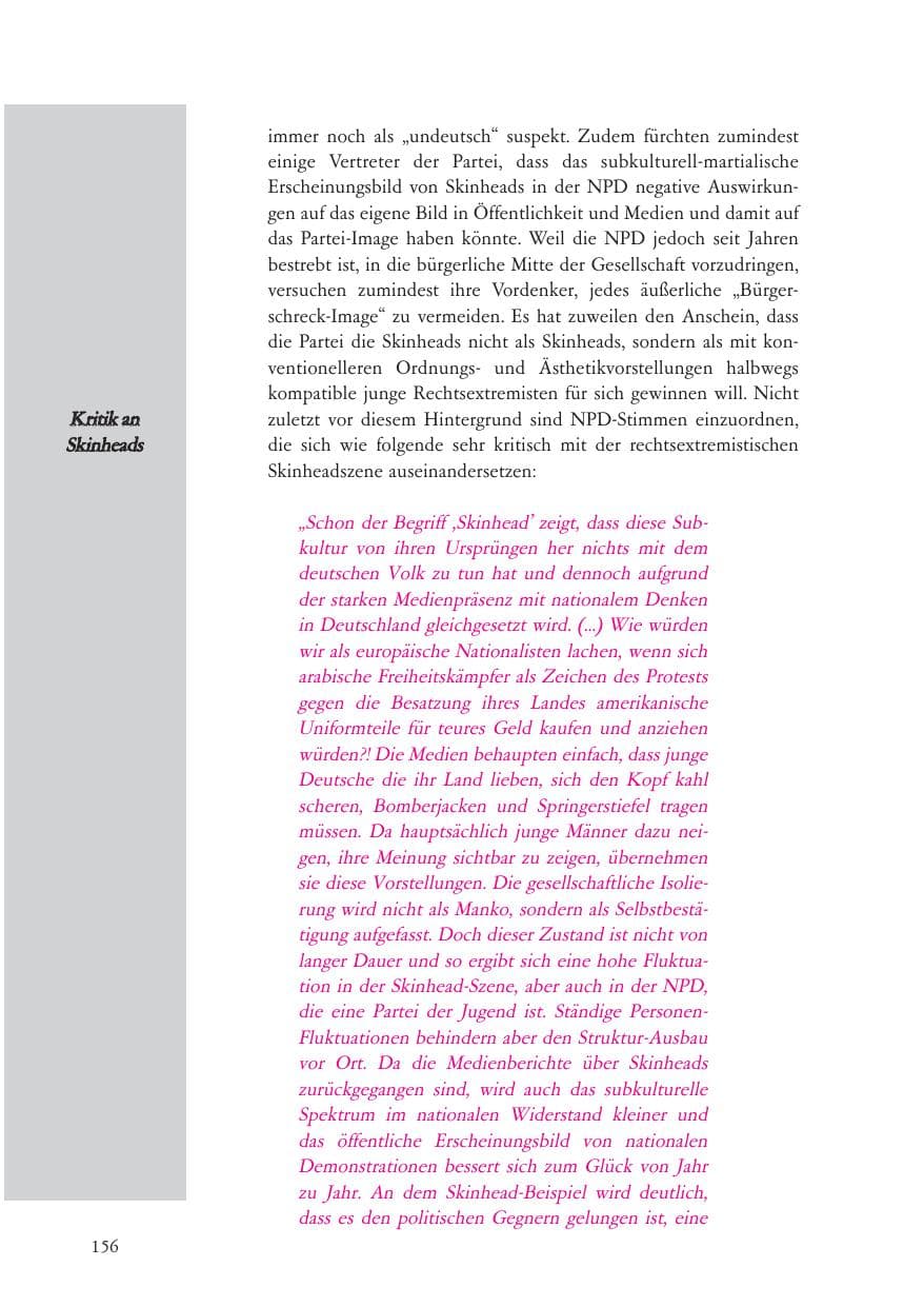 Seite 157 des Verfassungsschutzbericht 2007 Baden-Württemberg