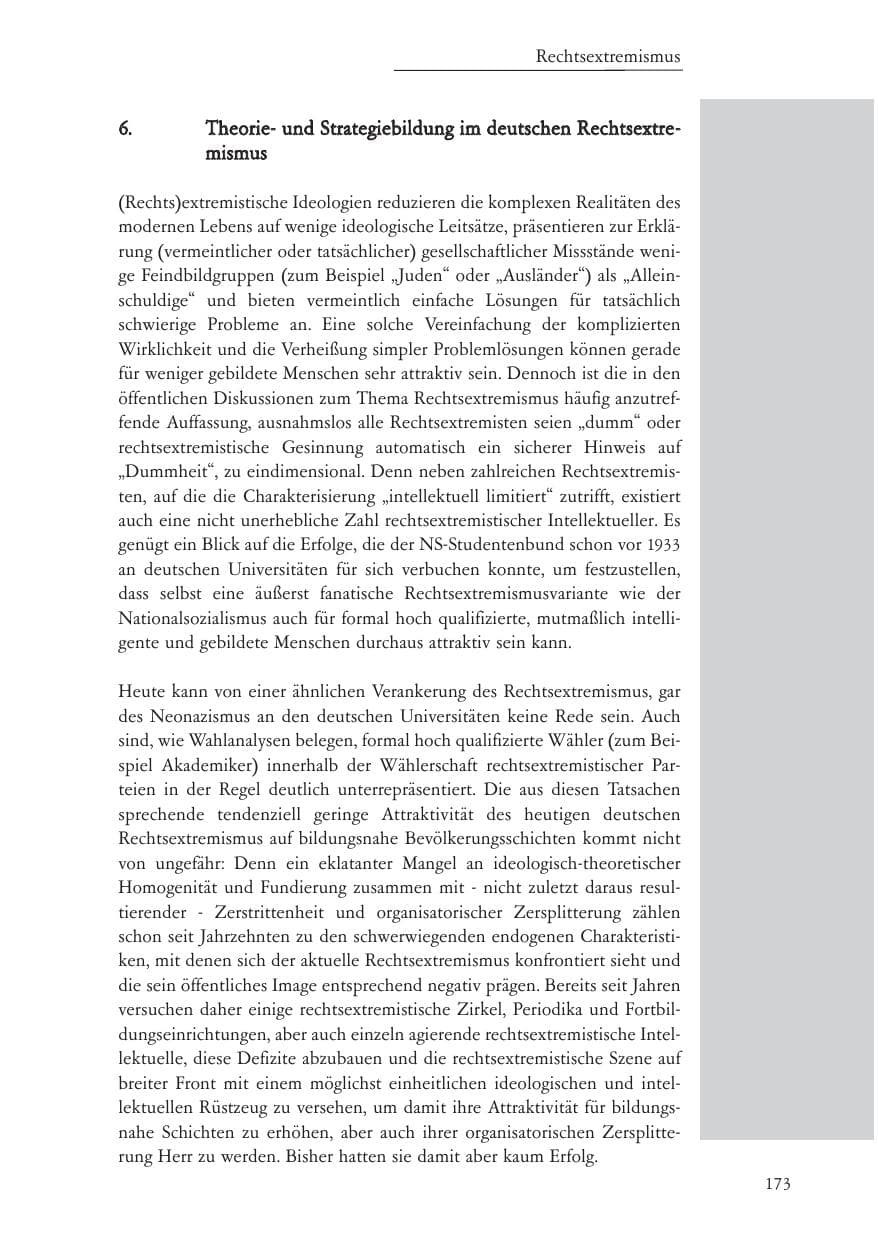 Seite 174 des Verfassungsschutzbericht 2007 Baden-Württemberg
