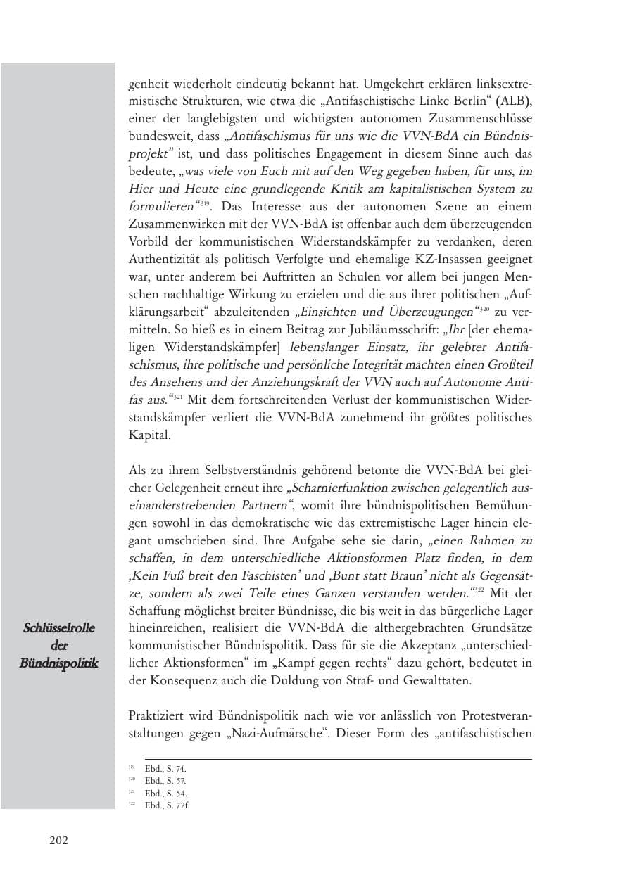 Seite 203 des Verfassungsschutzbericht 2007 Baden-Württemberg