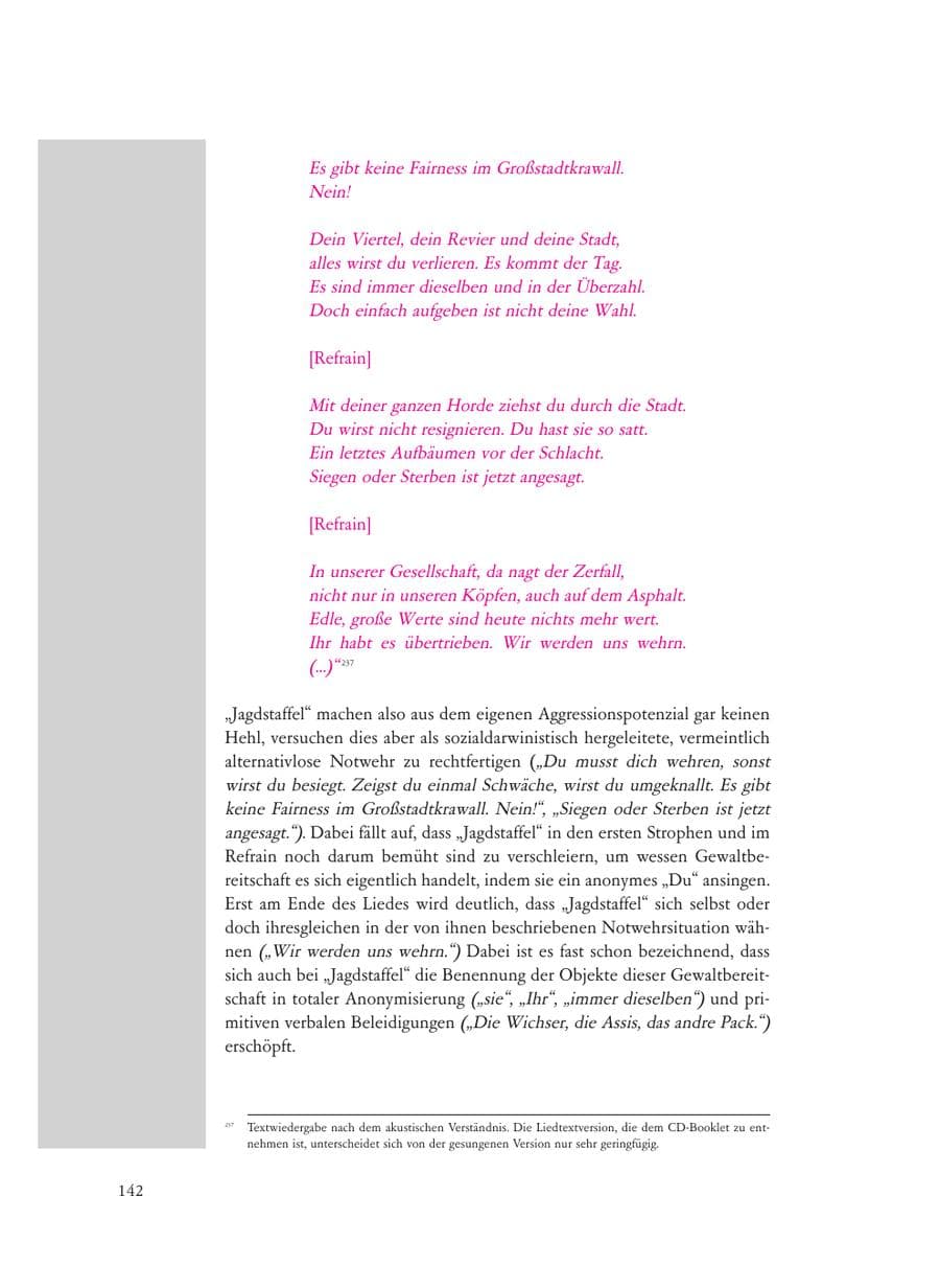 Seite 142 des Verfassungsschutzbericht 2008 Baden-Württemberg