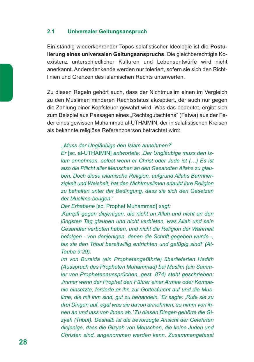 Seite 29 des Verfassungsschutzbericht 2009 Baden-Württemberg