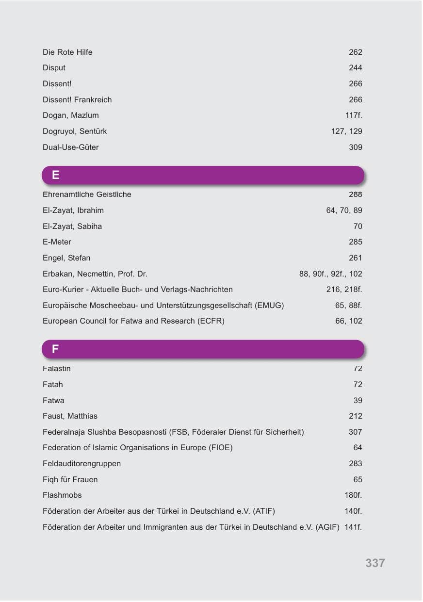 Seite 338 des Verfassungsschutzbericht 2009 Baden-Württemberg