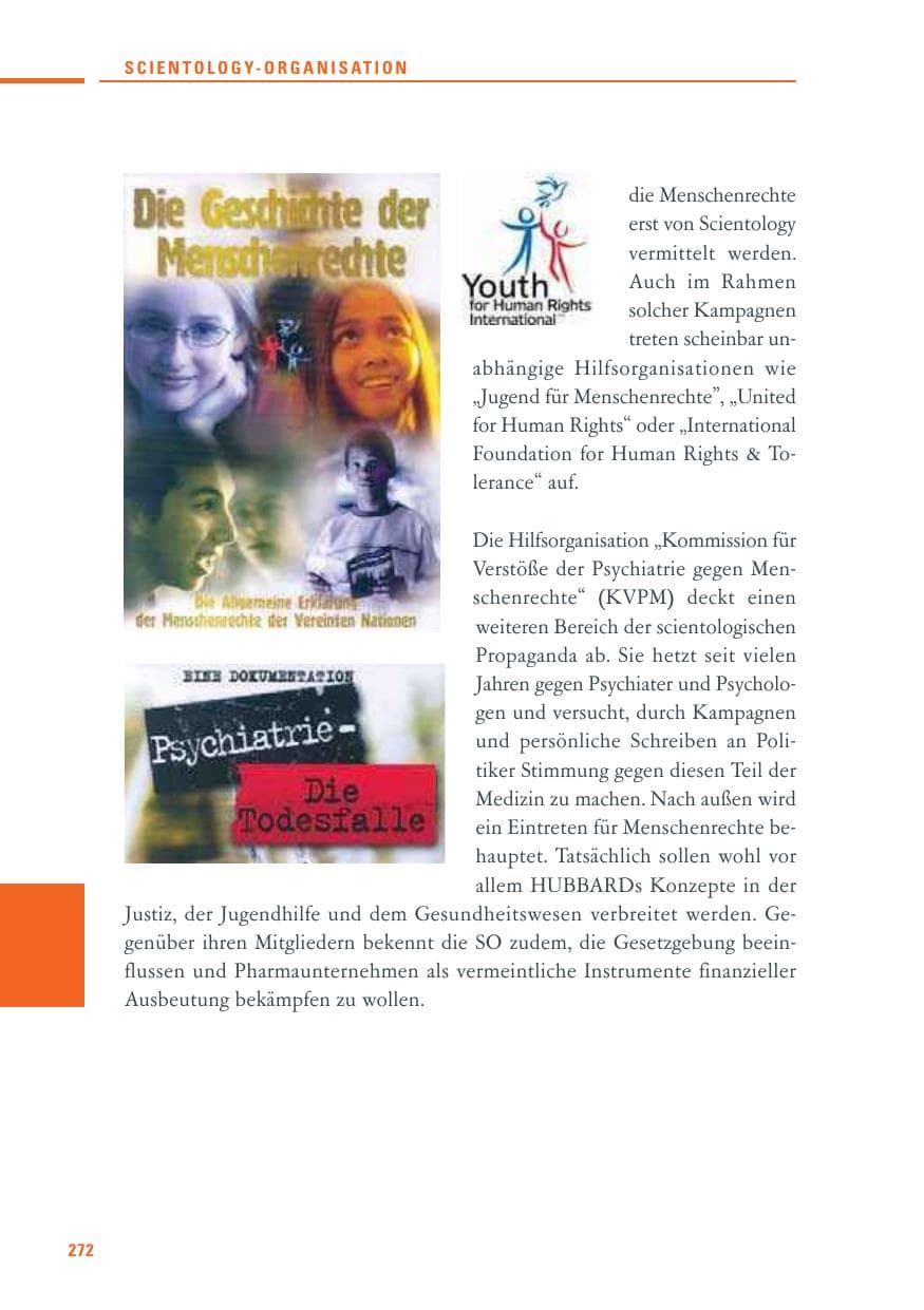 Seite 270 des Verfassungsschutzbericht 2010 Baden-Württemberg