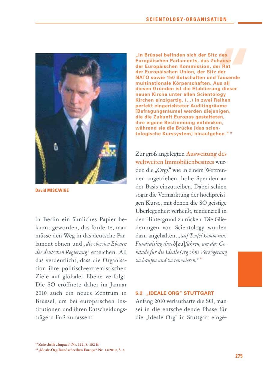 Seite 273 des Verfassungsschutzbericht 2010 Baden-Württemberg