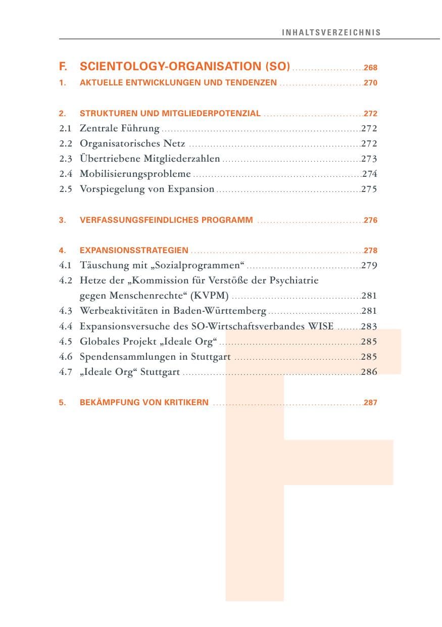 Seite 18 des Verfassungsschutzbericht 2011 Baden-Württemberg