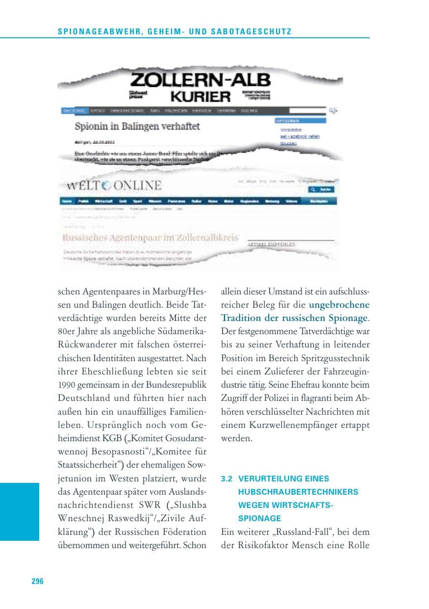 Seite 297 des Verfassungsschutzbericht 2011 Baden-Württemberg