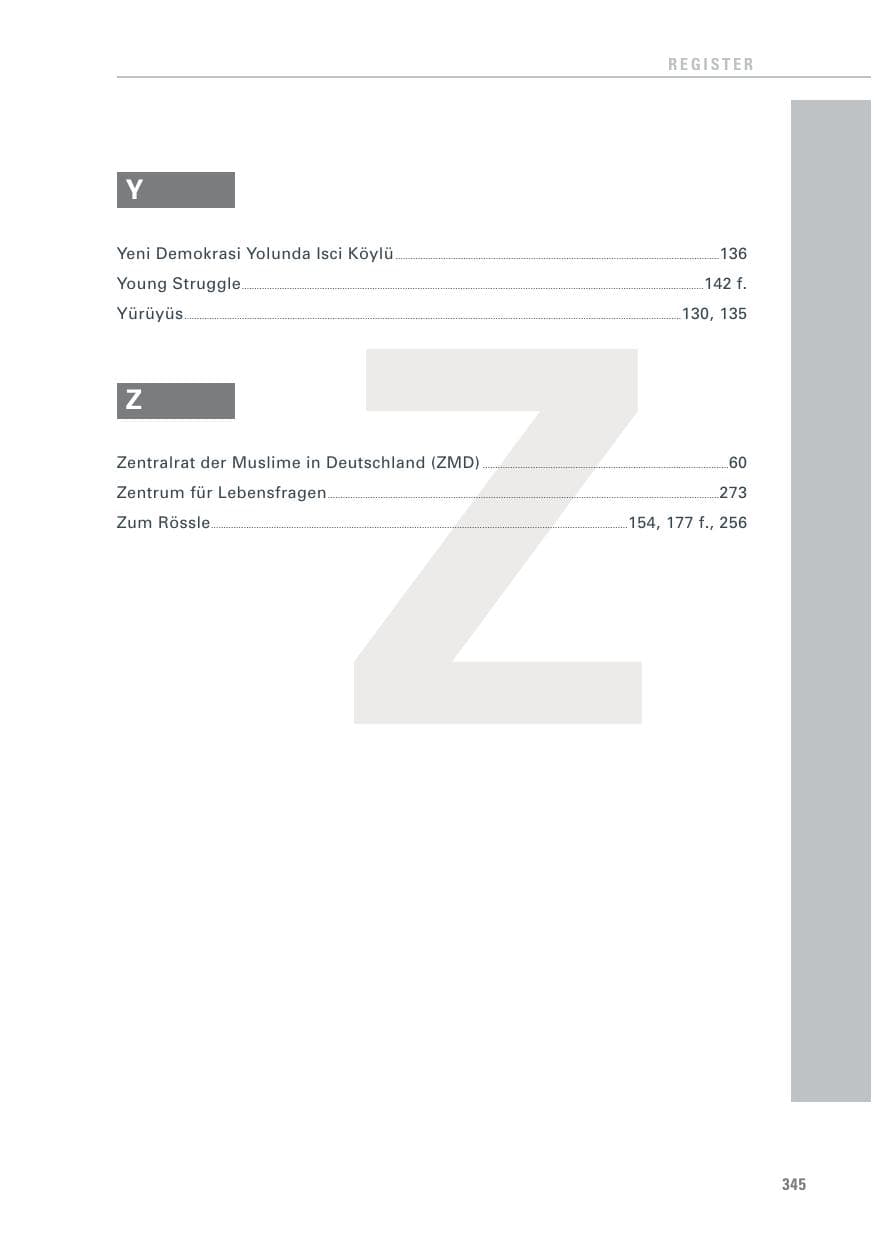 Seite 346 des Verfassungsschutzbericht 2011 Baden-Württemberg