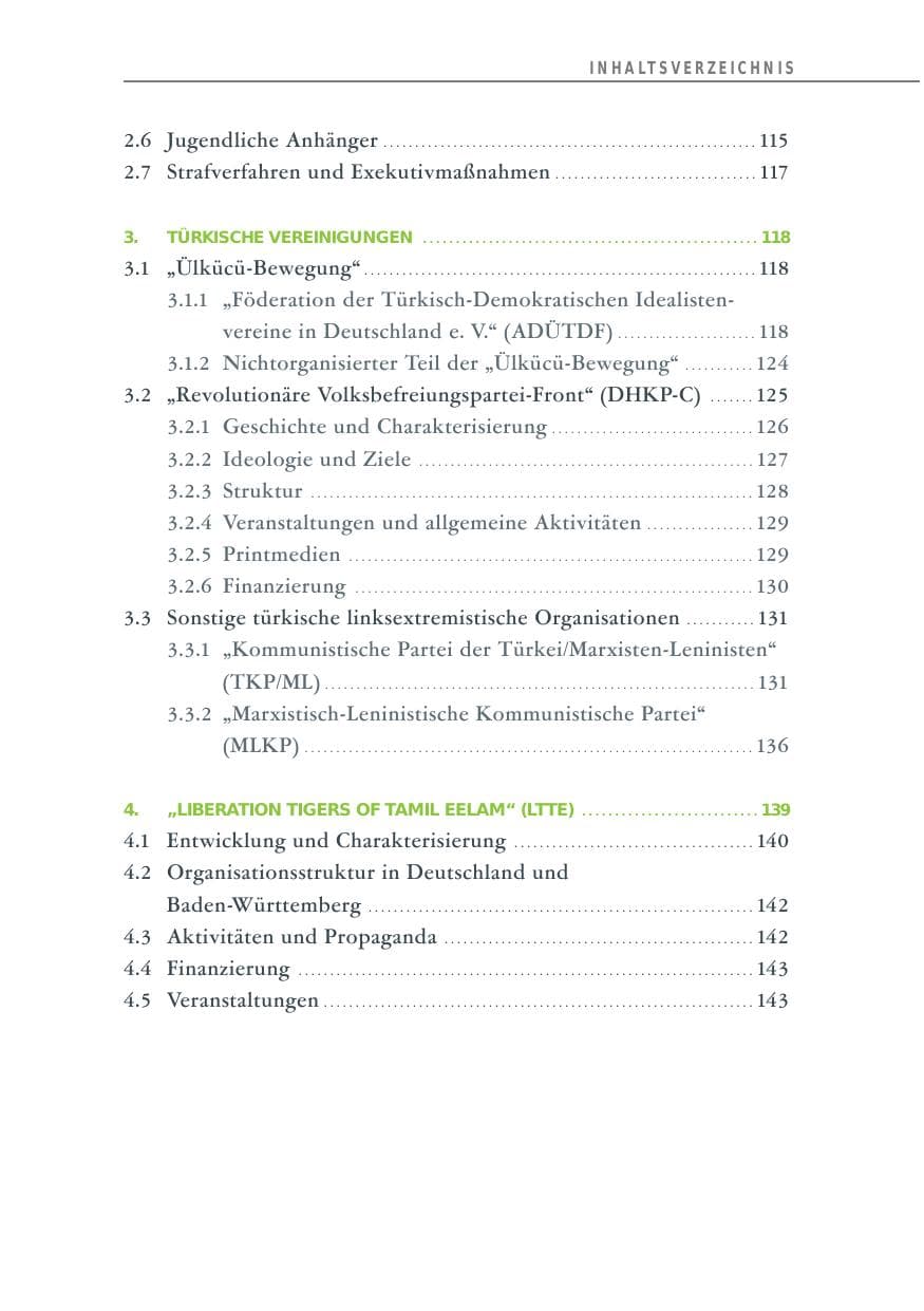 Seite 13 des Verfassungsschutzbericht 2012 Baden-Württemberg