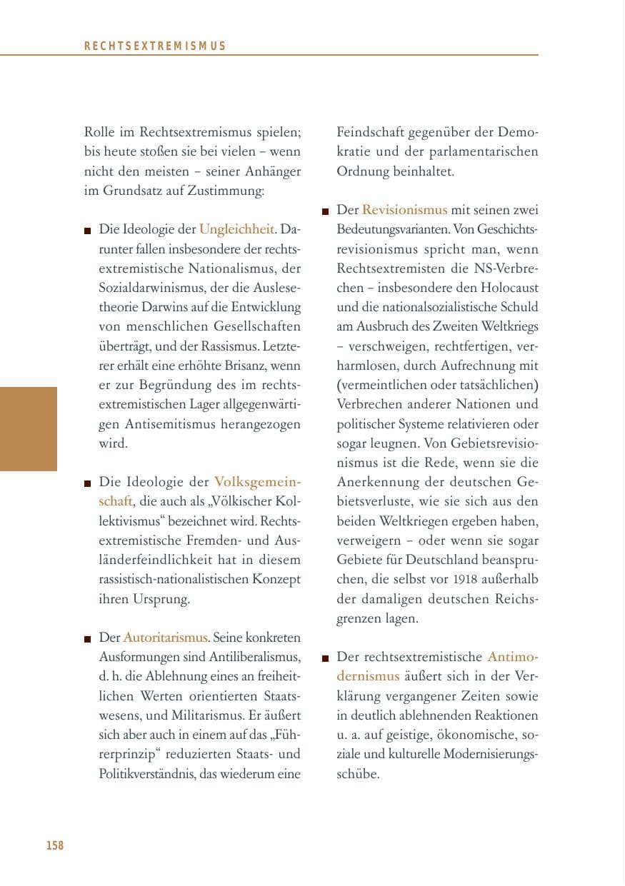 Seite 158 des Verfassungsschutzbericht 2012 Baden-Württemberg