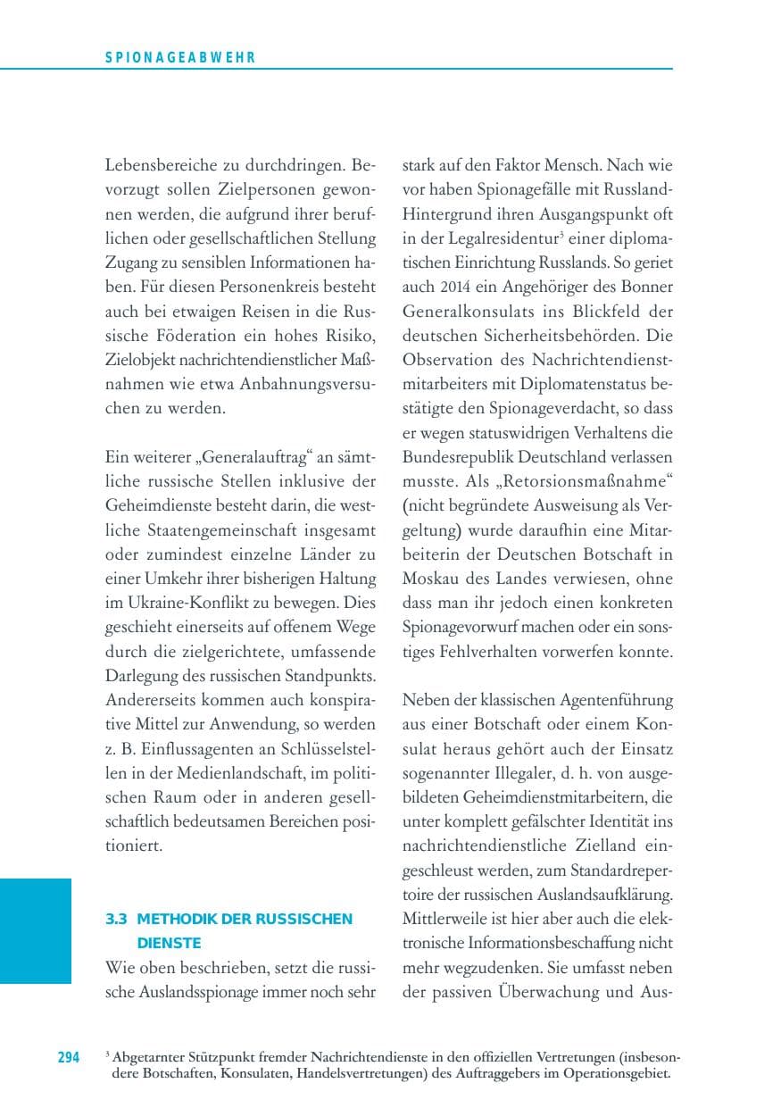 Seite 294 des Verfassungsschutzbericht 2014 Baden-Württemberg