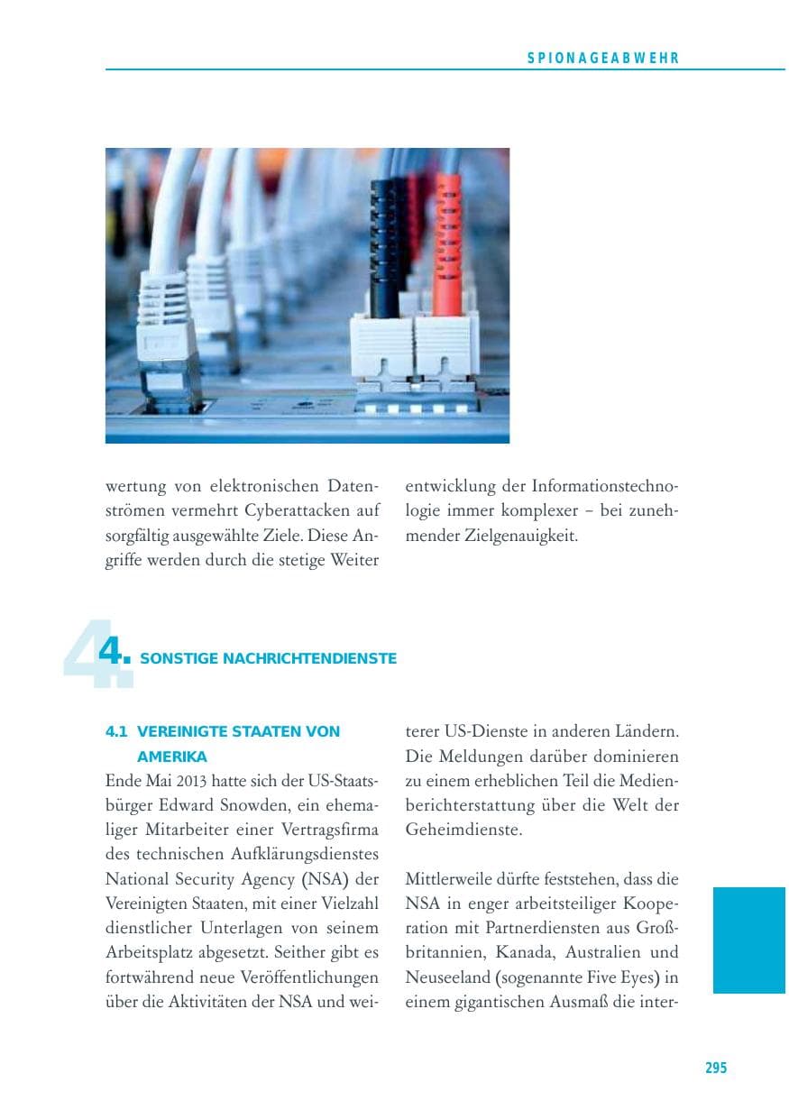 Seite 295 des Verfassungsschutzbericht 2014 Baden-Württemberg