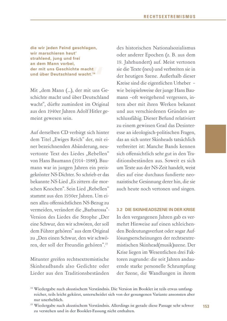Seite 153 des Verfassungsschutzbericht 2016 Baden-Württemberg
