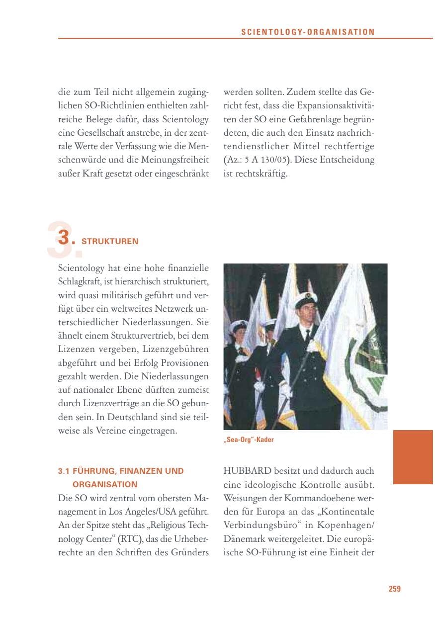 Seite 259 des Verfassungsschutzbericht 2016 Baden-Württemberg