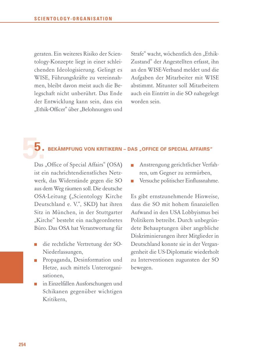 Seite 254 des Verfassungsschutzbericht 2017 Baden-Württemberg