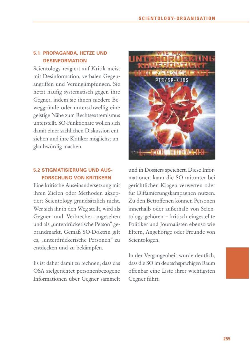 Seite 255 des Verfassungsschutzbericht 2017 Baden-Württemberg