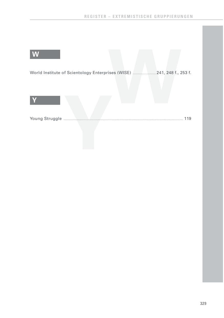 Seite 329 des Verfassungsschutzbericht 2017 Baden-Württemberg