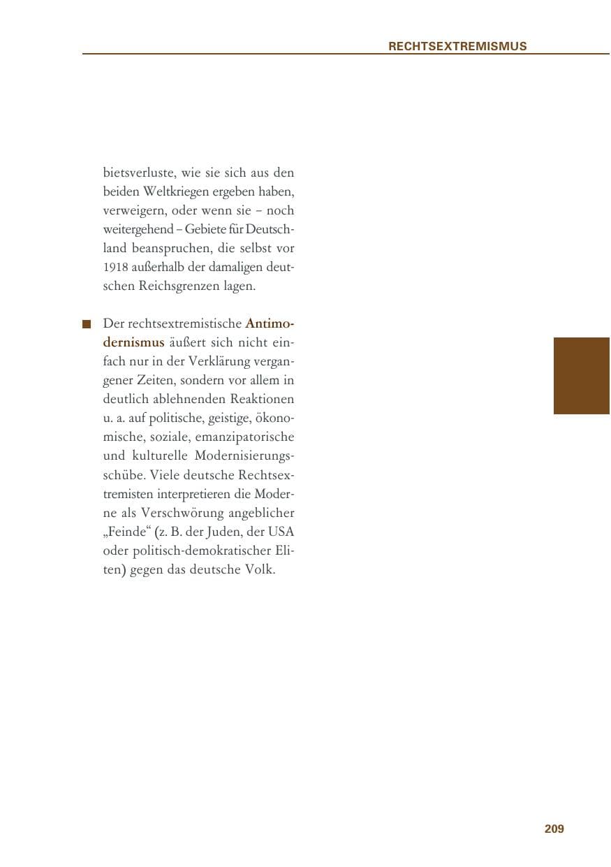Seite 209 des Verfassungsschutzbericht 2019 Baden-Württemberg