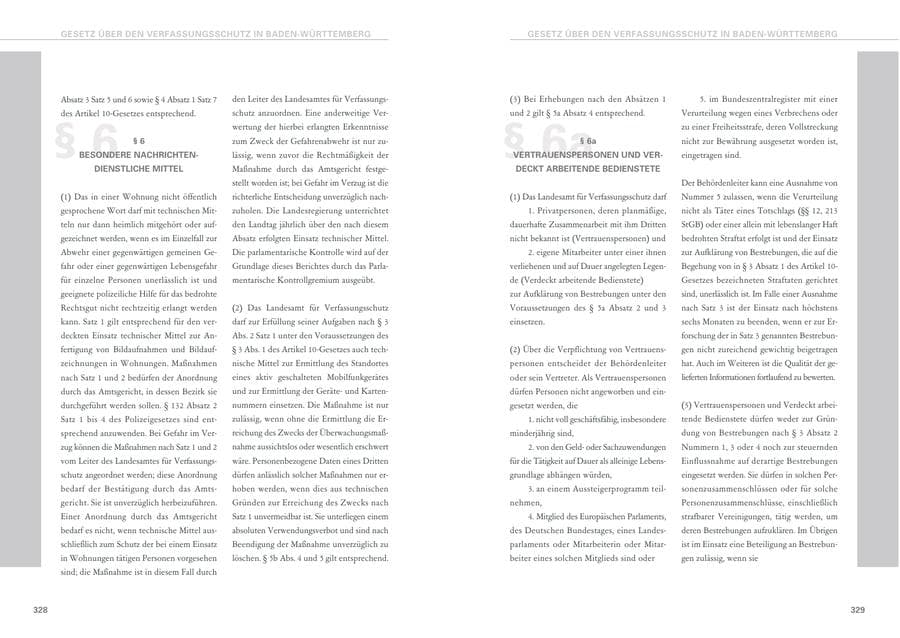 Seite 165 des Verfassungsschutzbericht 2020 Baden-Württemberg