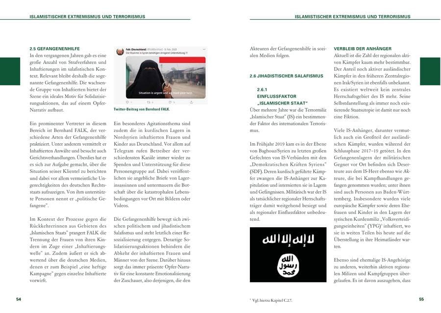 Seite 28 des Verfassungsschutzbericht 2020 Baden-Württemberg