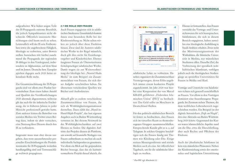 Seite 31 des Verfassungsschutzbericht 2020 Baden-Württemberg