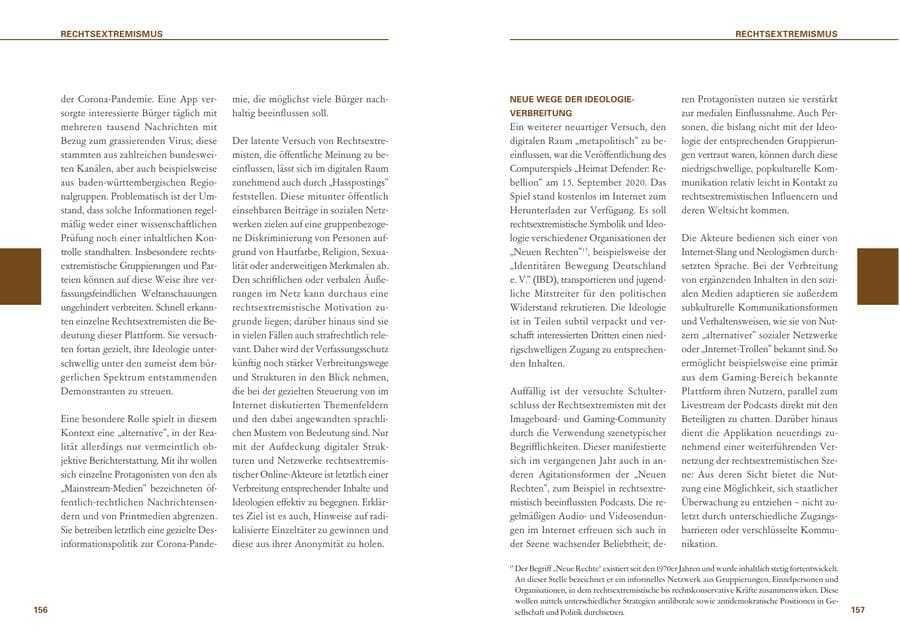 Seite 79 des Verfassungsschutzbericht 2020 Baden-Württemberg