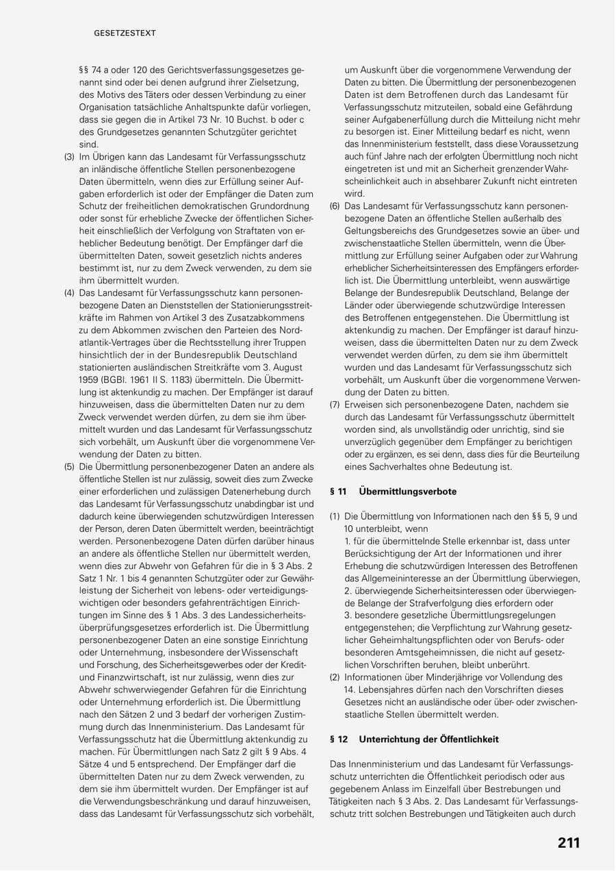 Seite 209 des Verfassungsschutzbericht 2022 Baden-Württemberg