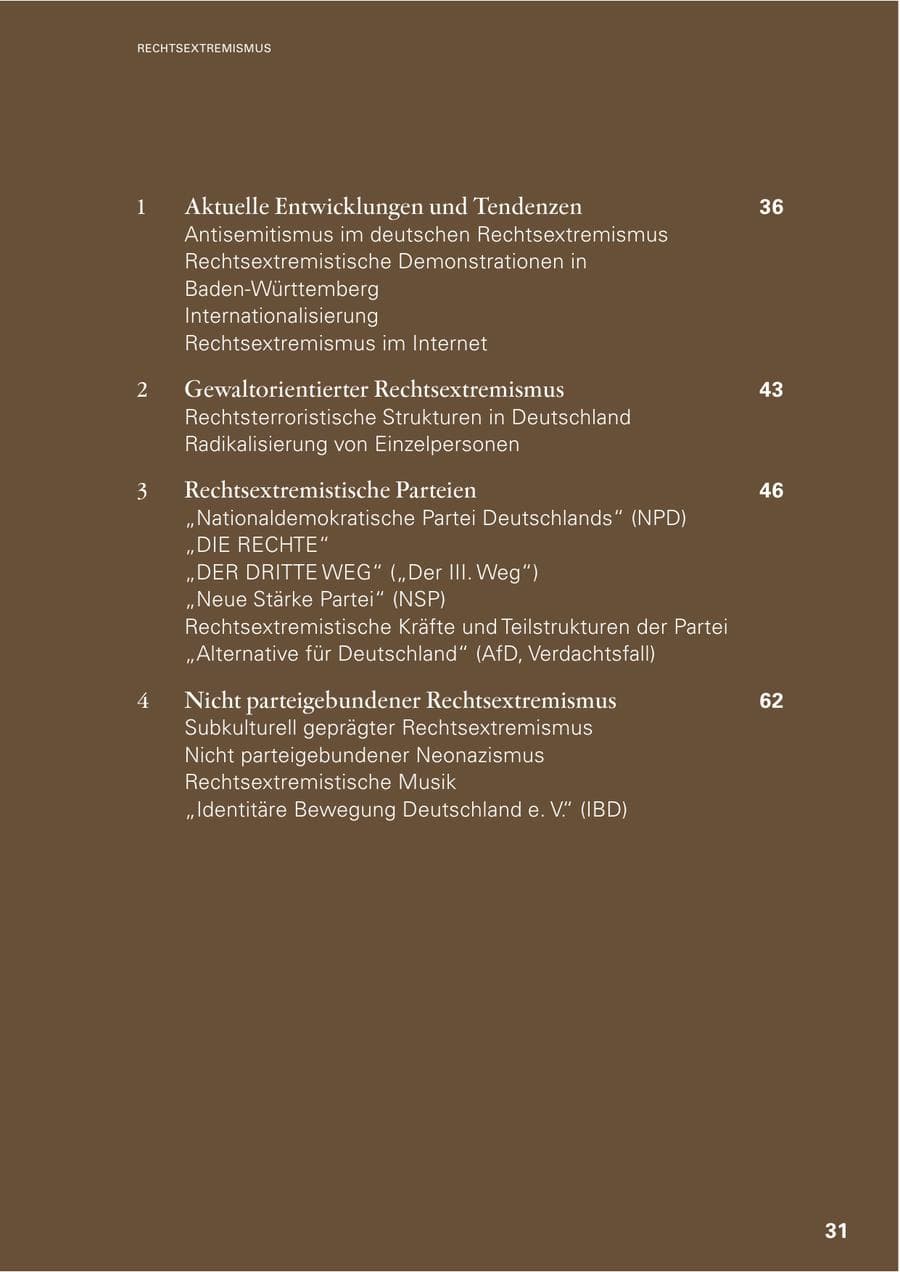 Seite 29 des Verfassungsschutzbericht 2022 Baden-Württemberg