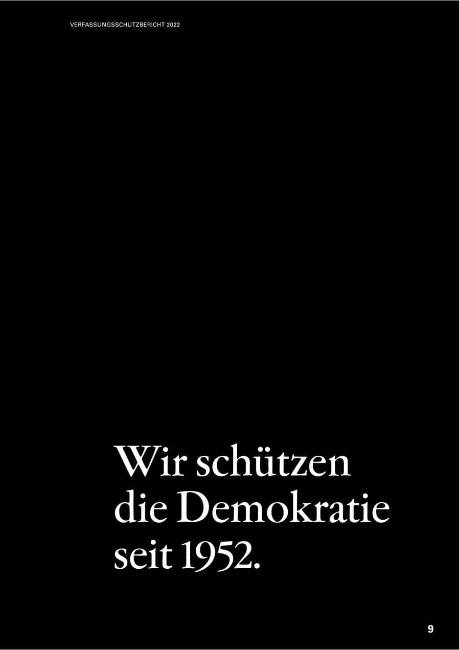 Seite 7 des Verfassungsschutzbericht 2022 Baden-Württemberg
