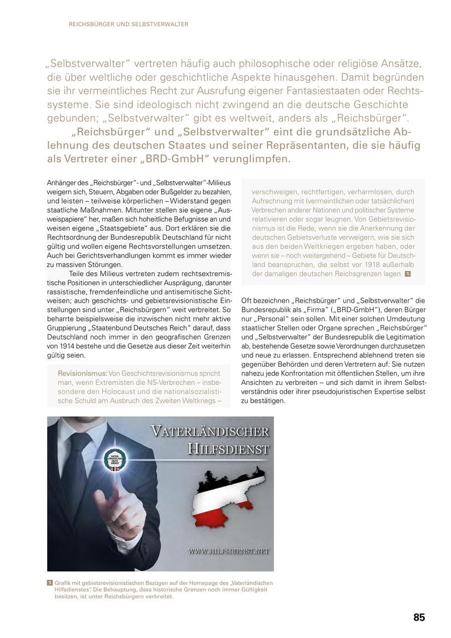 Seite 83 des Verfassungsschutzbericht 2022 Baden-Württemberg