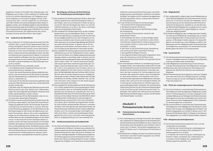 Seite 114 des Verfassungsschutzbericht 2024 Baden-Württemberg
