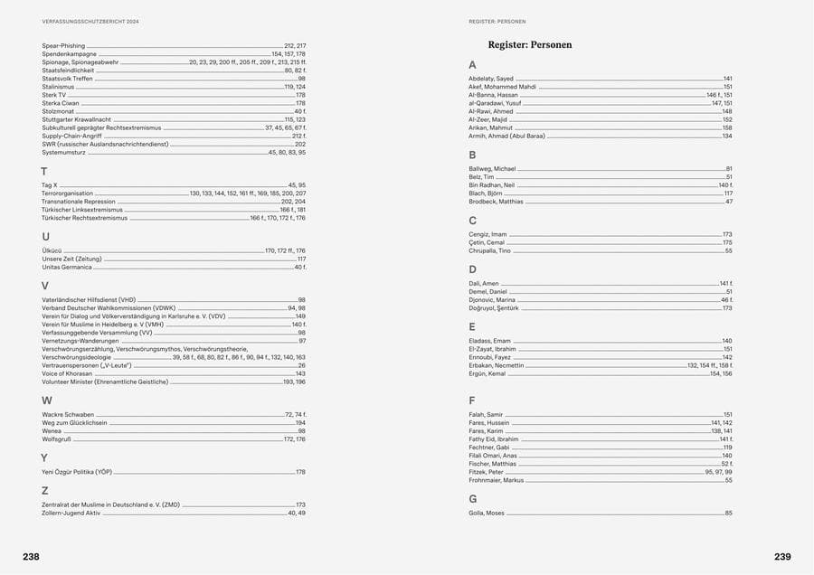 Seite 119 des Verfassungsschutzbericht 2024 Baden-Württemberg