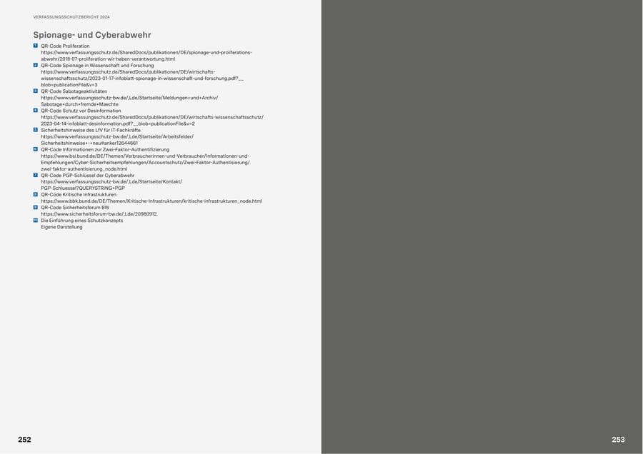 Seite 126 des Verfassungsschutzbericht 2024 Baden-Württemberg