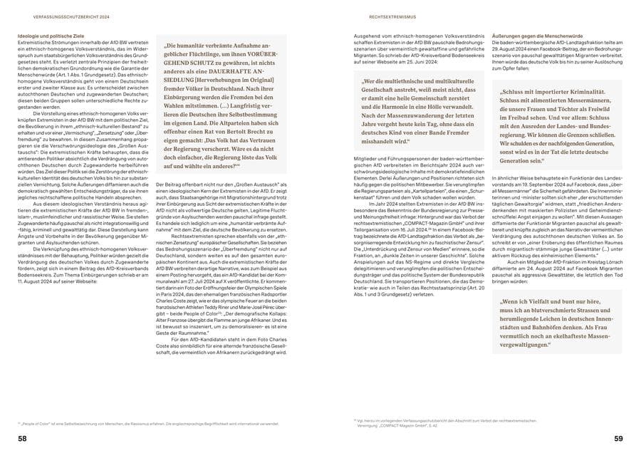 Seite 29 des Verfassungsschutzbericht 2024 Baden-Württemberg