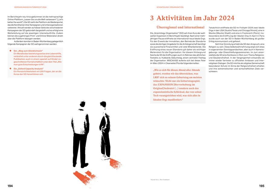 Seite 97 des Verfassungsschutzbericht 2024 Baden-Württemberg