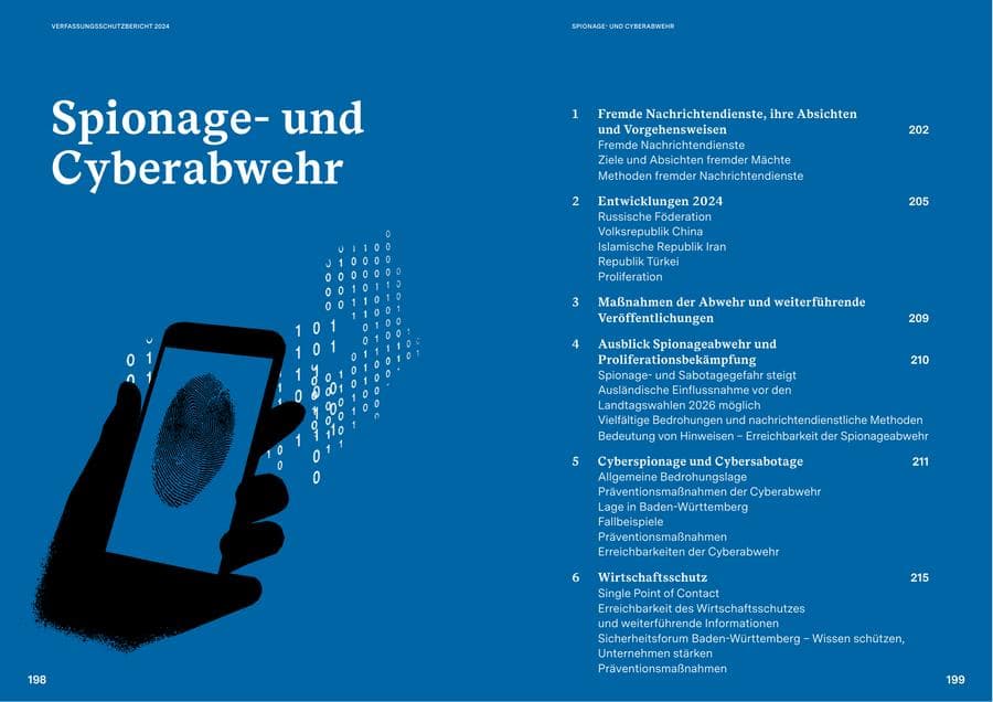 Seite 99 des Verfassungsschutzbericht 2024 Baden-Württemberg
