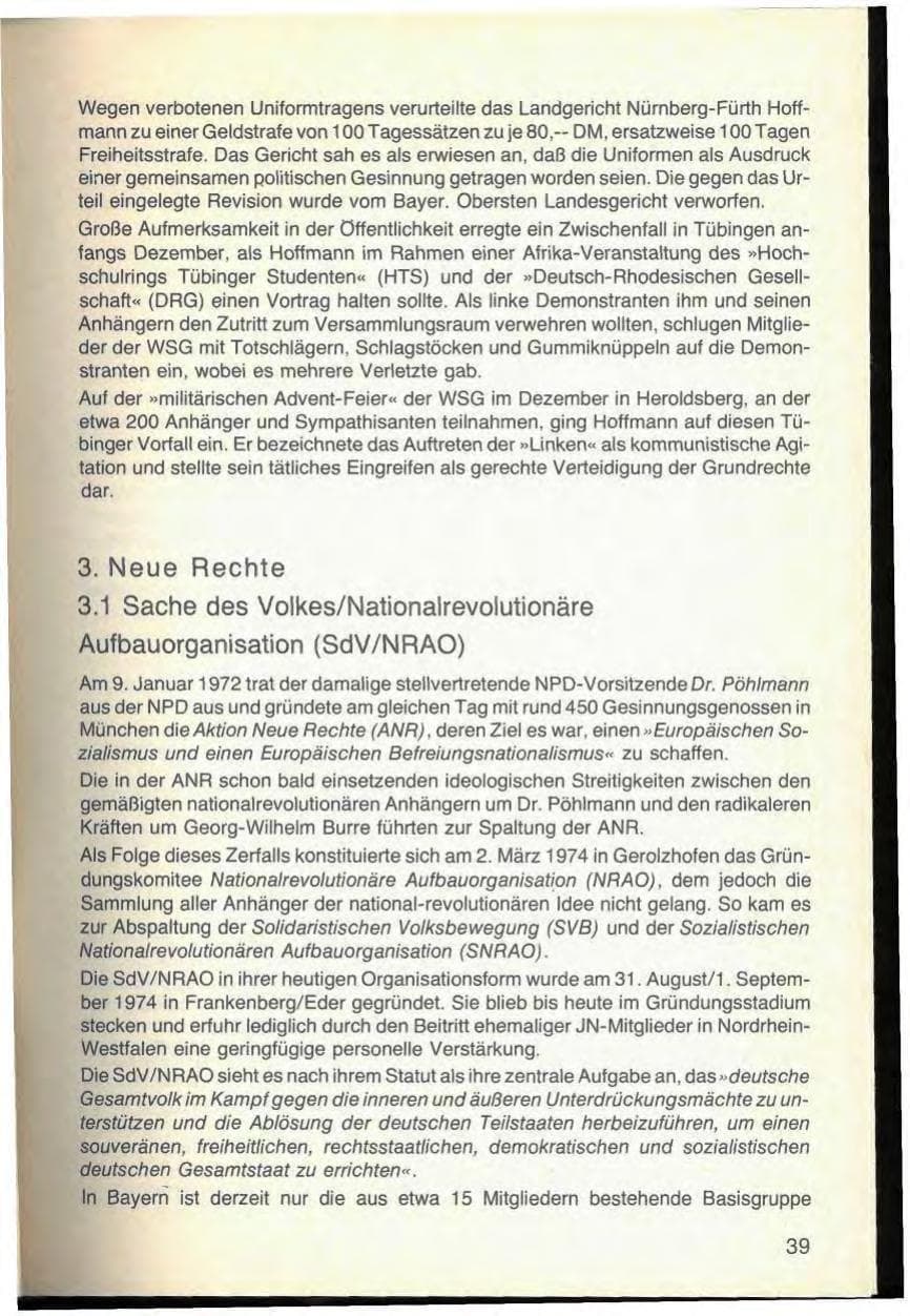 Seite 43 des Verfassungsschutzbericht 1976 Bayern