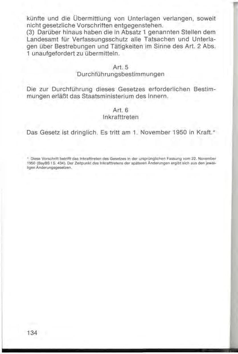 Seite 136 des Verfassungsschutzbericht 1977 Bayern