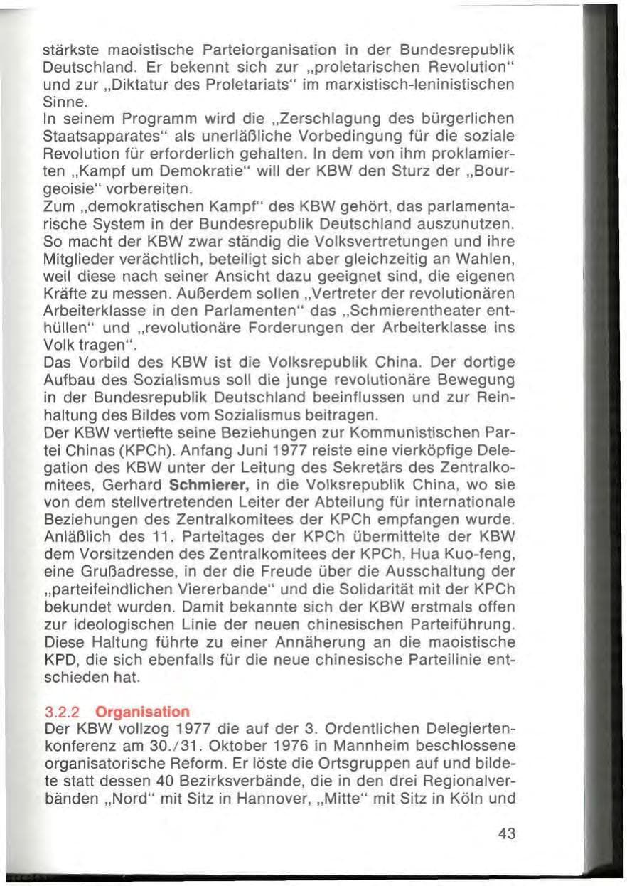 Seite 45 des Verfassungsschutzbericht 1977 Bayern