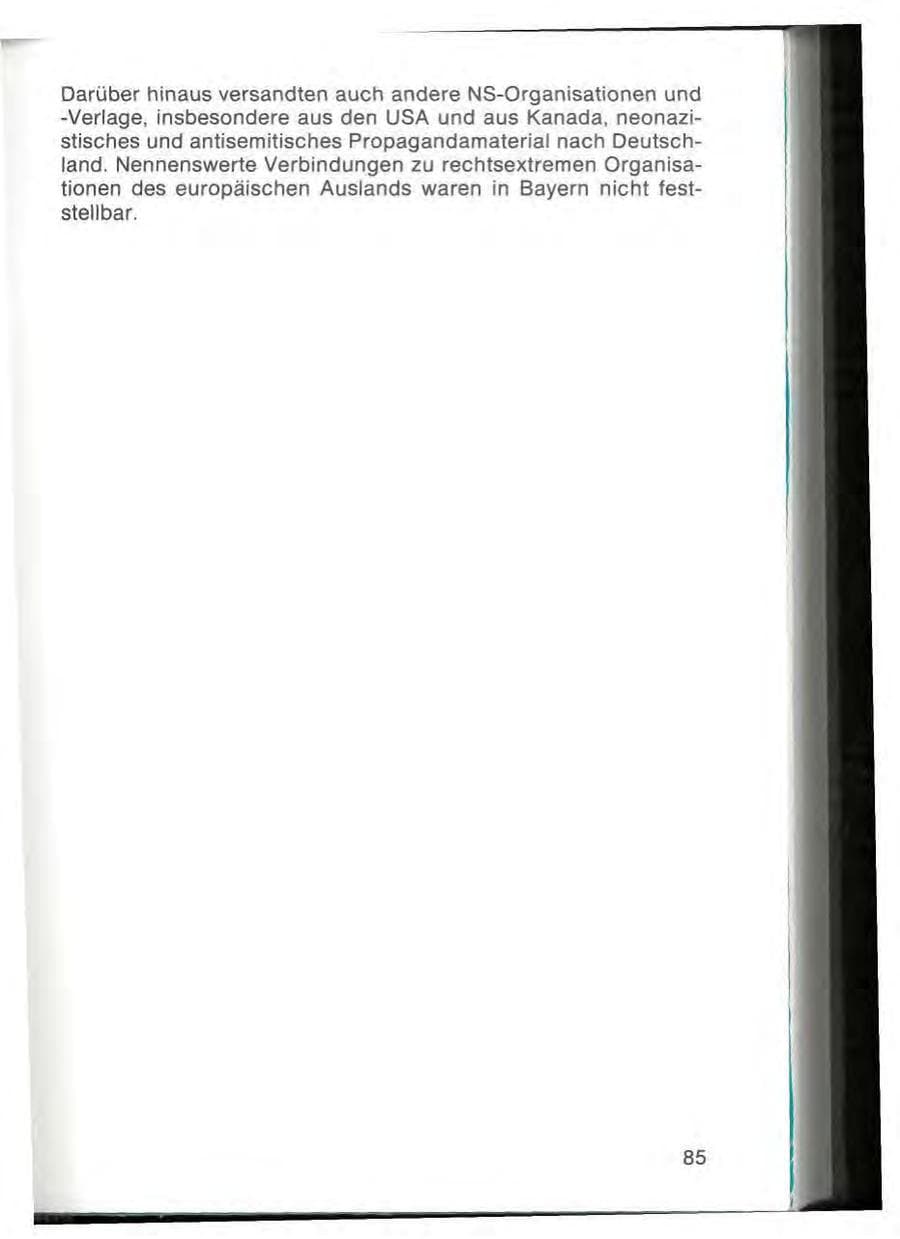 Seite 87 des Verfassungsschutzbericht 1977 Bayern