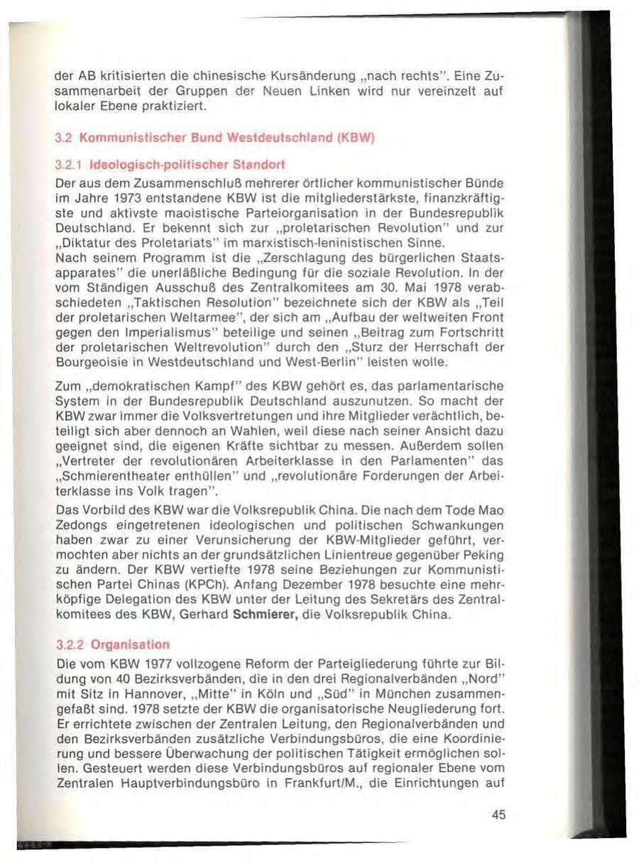 Seite 47 des Verfassungsschutzbericht 1978 Bayern