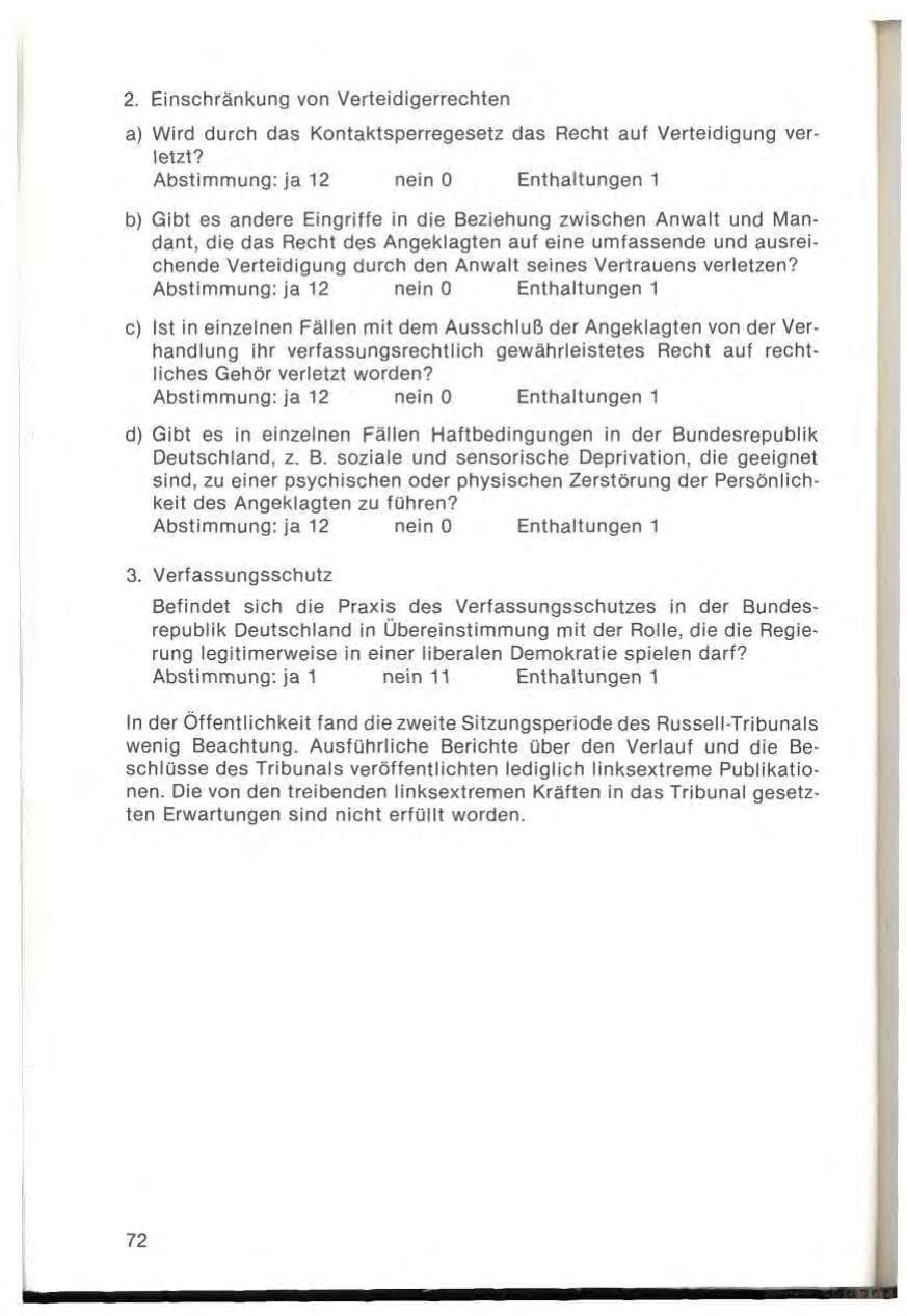 Seite 74 des Verfassungsschutzbericht 1978 Bayern