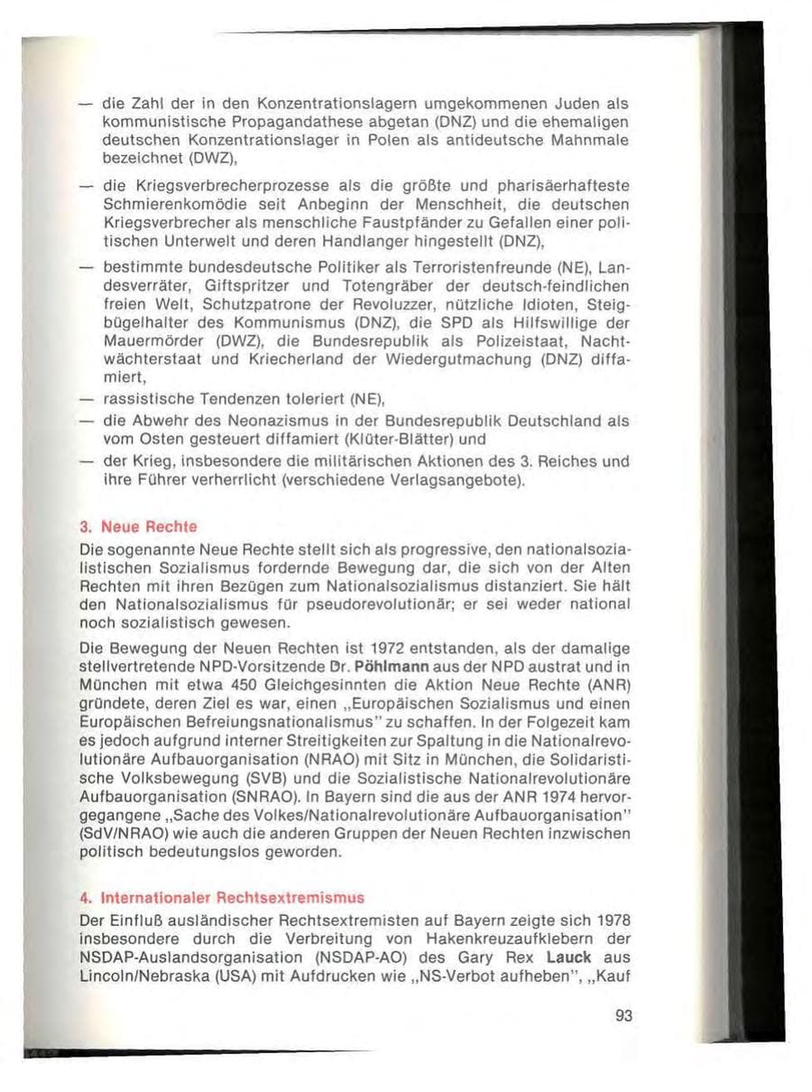 Seite 95 des Verfassungsschutzbericht 1978 Bayern