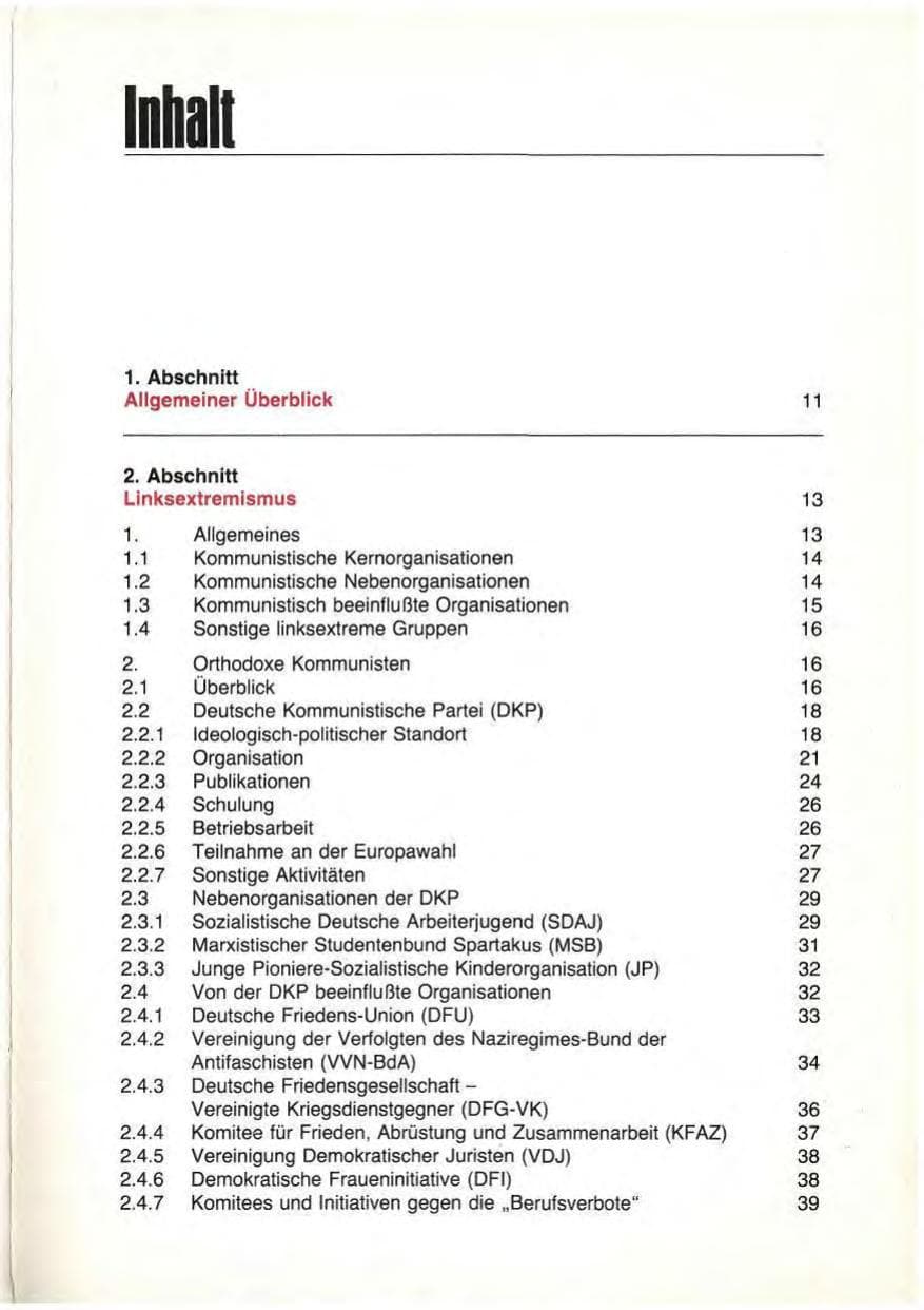 Seite 7 des Verfassungsschutzbericht 1979 Bayern