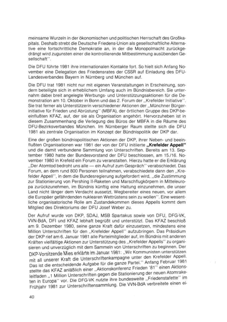 Seite 41 des Verfassungsschutzbericht 1981 Bayern