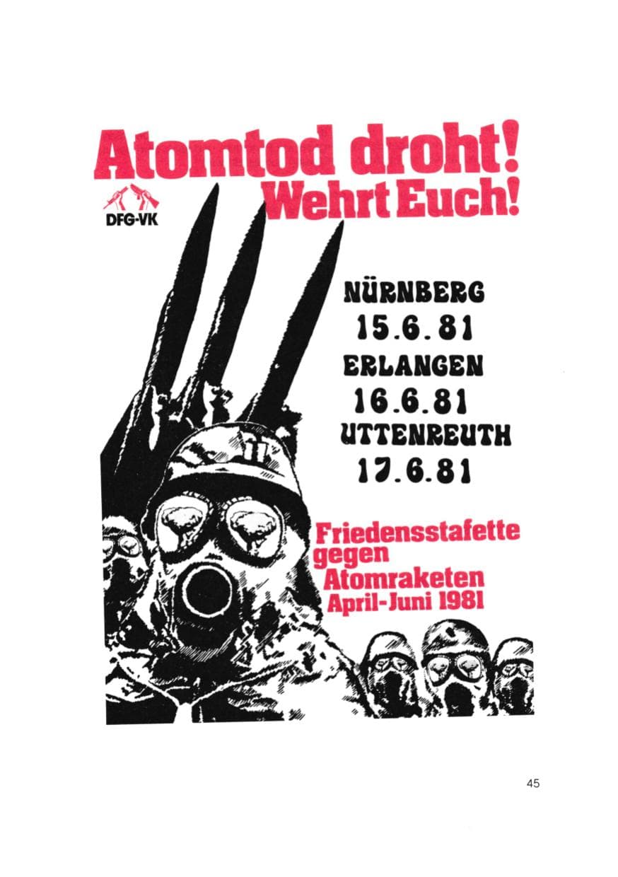 Seite 46 des Verfassungsschutzbericht 1981 Bayern